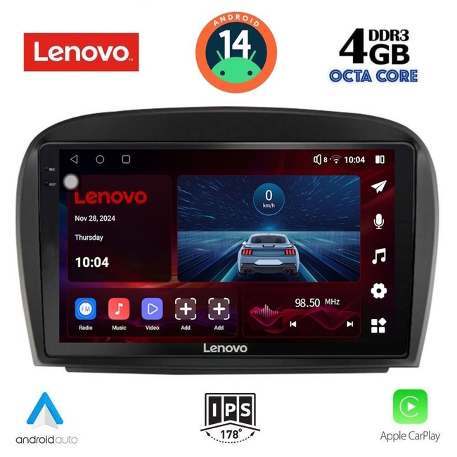 LENOVO SSV 8427_CPA (9inc) MULTIMEDIA TABLET for MERCEDES SL (R230) FACELIFT mod. 2006-2012