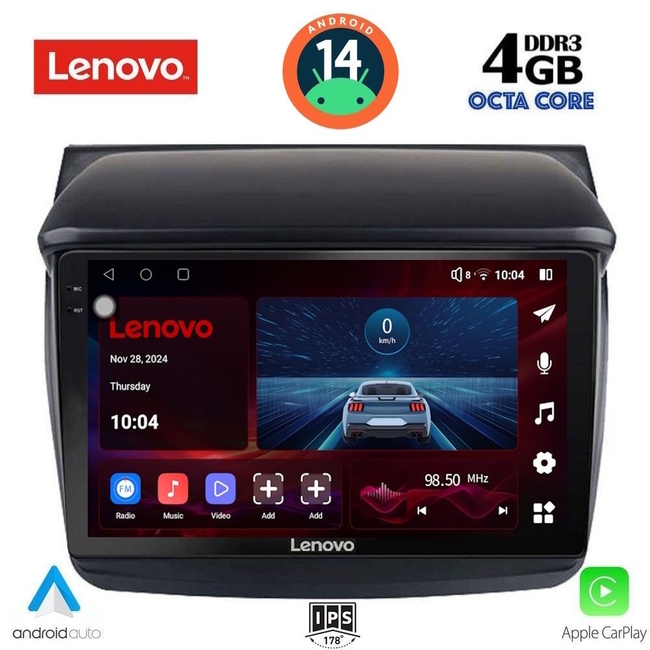 LENOVO SSV 8436_CPA (9inc) MULTIMEDIA TABLET for MITSUBISHI L200 mod. 2006-2015