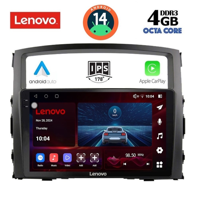 LENOVO SSV 8446_CPA (9inc) MULTIMEDIA TABLET for MITSUBISHI PAJERO mod. 2006-2013