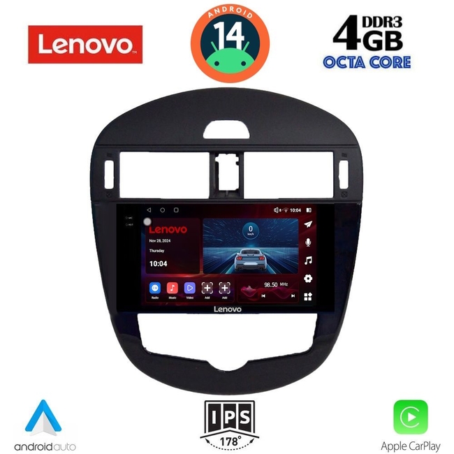 LENOVO SSV 8470_CPA CLIMA (9inc) MULTIMEDIA TABLET for NISSAN PULSAR mod. 2014>