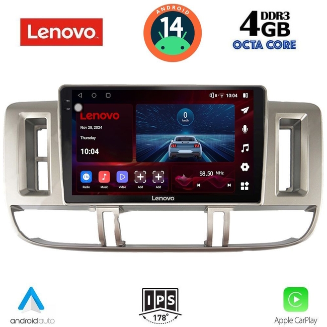 LENOVO SSV 8474_CPA (9inc) MULTIMEDIA TABLET for NISSAN XTRAIL mod. 2000-2004