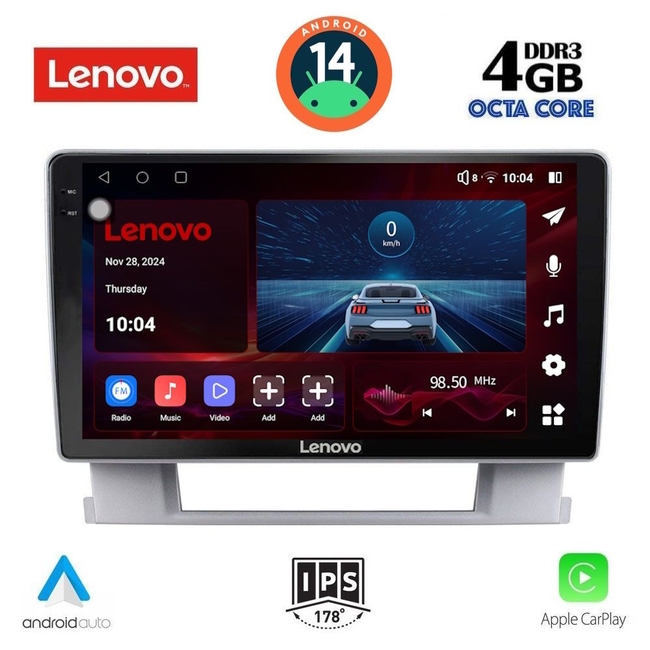 LENOVO SSV 8482_CPA (9inc) MULTIMEDIA TABLET for OPEL ASTRA J mod. 2010-2016