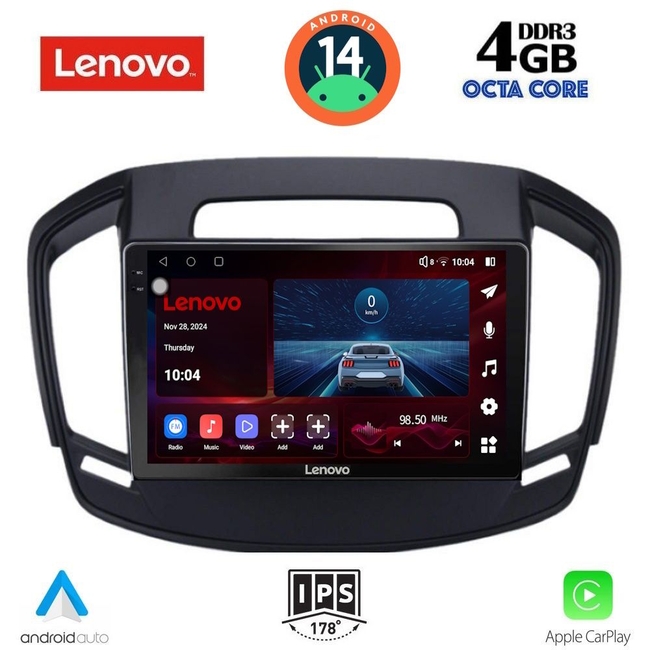 LENOVO SSV 8492_CPA (9inc) MULTIMEDIA TABLET for OPEL INSIGNIA  mod.2014-2017