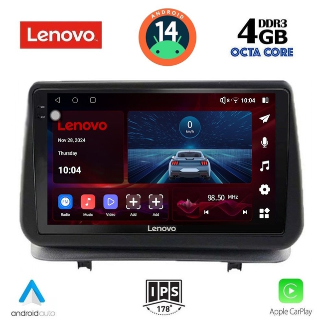 LENOVO SSV 8543_CPA (9inc) MULTIMEDIA TABLET for RENAULT CLIO mod. 2005-2011