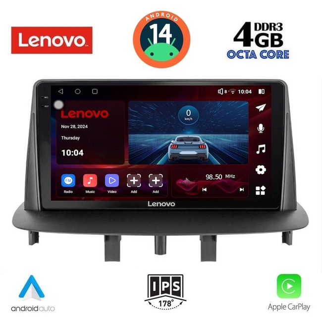 LENOVO SSV 8556_CPA (9inc) MULTIMEDIA TABLET for RENAULT MEGANE 3 mod. 2009-2016