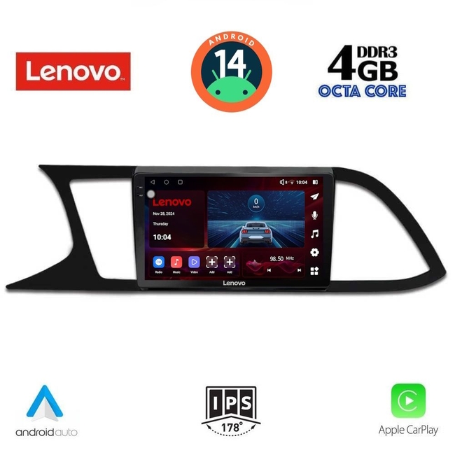 LENOVO SSV 8575_CPA (9inc) MULTIMEDIA TABLET for SEAT LEON mod. 2012-2021