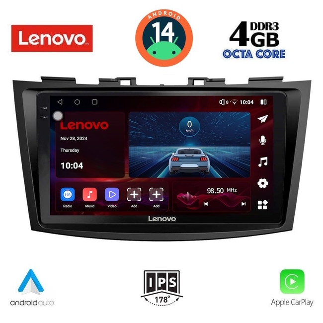 LENOVO SSV 8685_CPA (9inc) MULTIMEDIA TABLET for SUZUKI SWIFT mod. 2011-2016