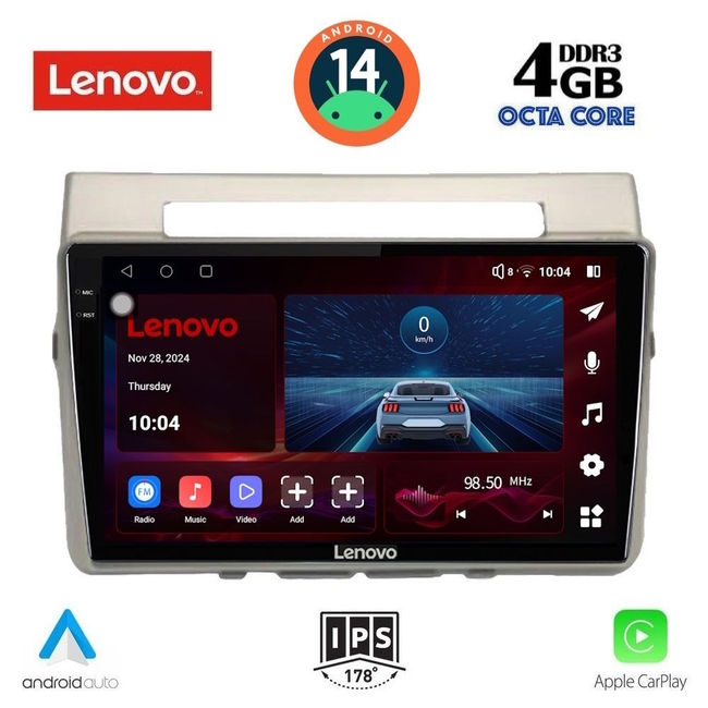 LENOVO SSV 8711_CPA (9inc) MULTIMEDIA TABLET for TOYOTA COROLLA VERSO mod. 2004-2009