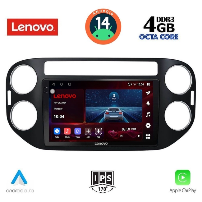 LENOVO SSV 8760_CPA (9inc) MULTIMEDIA TABLET for VW TIGUAN mod. 2004-2016