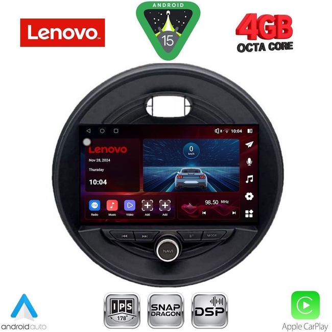 LENOVO SSV 9066_CPA (9inc) MULTIMEDIA TABLET for MINI COOPER (F55-56-F57) mod. 2015> CLUBMAN (F54) mod. 2015> ROADSTER (F59) mod. 2014> COUNTRYMAN (F60) mod. 2016>