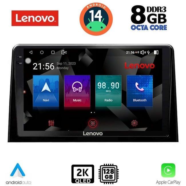 LENOVO SSW 10082_CPA (10inc) MULTIMEDIA TABLET for CITROEN BERLINGO – OPEL COMBO – PEUGEOT PARTNER – TOYOTA PROACE mod. 2018> - FIAT DOBLO mod. 2022>