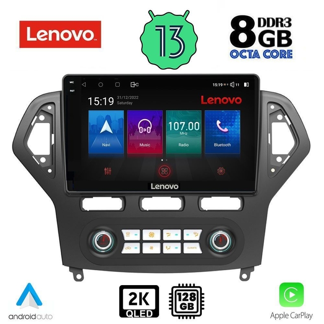 LENOVO SSW 10162_CPA CLIMA (10inc) MULTIMEDIA TABLET for FORD MONDEO mod. 2007-2011