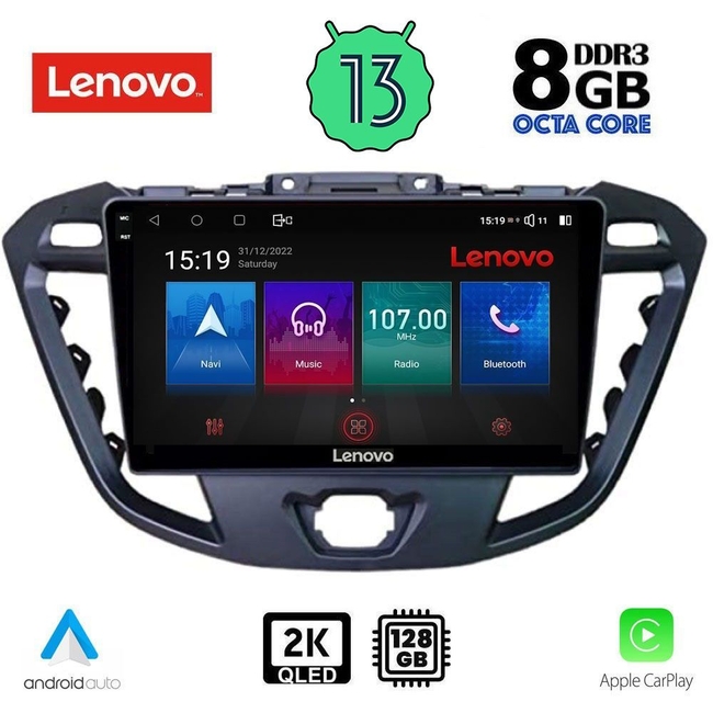 LENOVO SSW 10177_CPA (9inc) MULTIMEDIA TABLET for FORD TRANZIT CUSTOM | TORNEO CUSTOM mod. 2013-2019