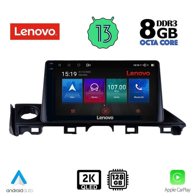 LENOVO SSW 10379_CPA (9inc) MULTIMEDIA TABLET for MAZDA 6 mod. 2017-2020
