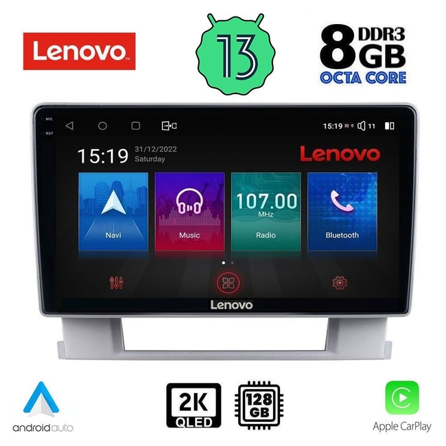 LENOVO SSW 10482_CPA (9inc) MULTIMEDIA TABLET for OPEL ASTRA J mod. 2010-2016