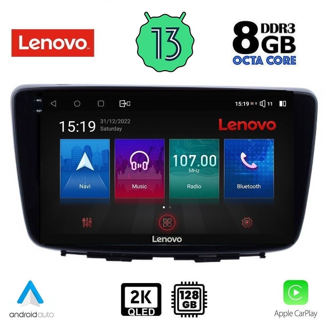 LENOVO SSW 10672_CPA (9inc) MULTIMEDIA TABLET for SUZUKI BALENO mod. 2016-2022