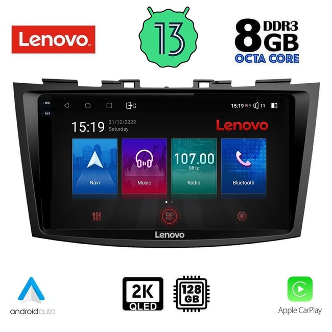 LENOVO SSW 10685_CPA (9inc) MULTIMEDIA TABLET for SUZUKI SWIFT mod. 2011-2016