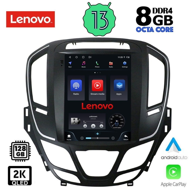 LENOVO SSW 10915_CPA TESLA STYLE  for OPEL INSIGNIA II mod. 2014-2017