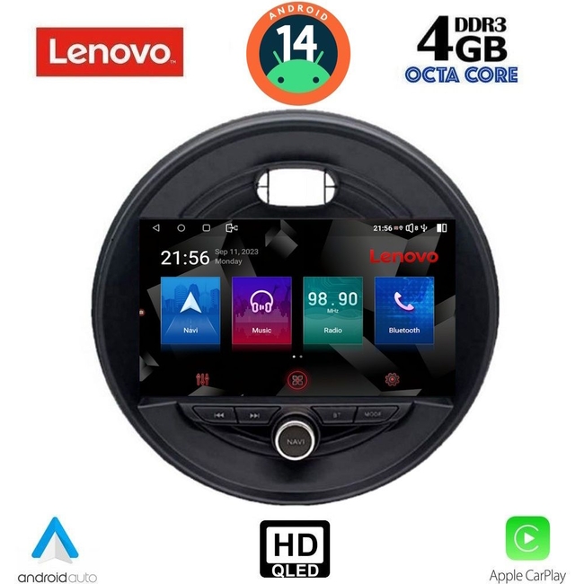 LENOVO SSX 9066_CPA (9inc) MULTIMEDIA TABLET for MINI COOPER (F55-56-F57) mod. 2015> CLUBMAN (F54) mod. 2015> ROADSTER (F59) mod. 2014> COUNTRYMAN (F60) mod. 2016>