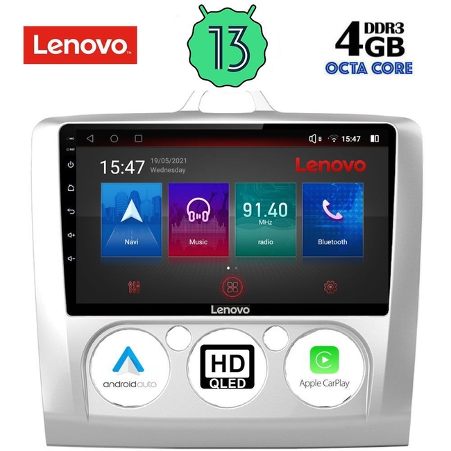LENOVO SSX 9156_CPA A/C (9inc) MULTIMEDIA TABLET for FORD FOCUS mod. 2005-2012