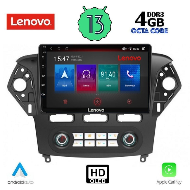 LENOVO SSX 9163_CPA CLIMA (10inc) MULTIMEDIA TABLET for FORD MONDEO mod. 2011-2013