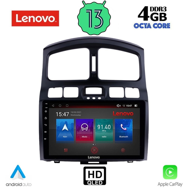 LENOVO SSX 9236_CPA (9inc) MULTIMEDIA TABLET for HYUNDAI SANTA FE mod. 2003-2006