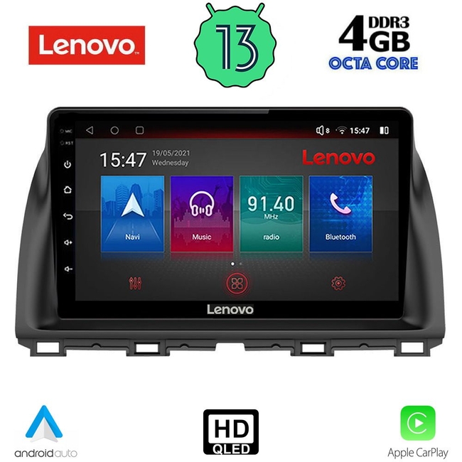 LENOVO SSX 9380_CPA (10inc) MULTIMEDIA TABLET for MAZDA CX5 mod. 2013-2017