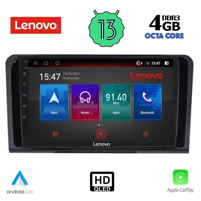 LENOVO SSX 9414_CPA (9inc) MULTIMEDIA TABLET for MERCEDES ML (W164) – GL (X164) mod. 2005-2011