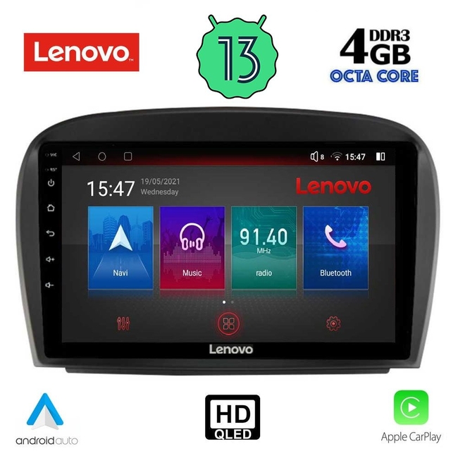 LENOVO SSX 9427_CPA (9inc) MULTIMEDIA TABLET for MERCEDES SL (R230) FACELIFT mod. 2006-2012