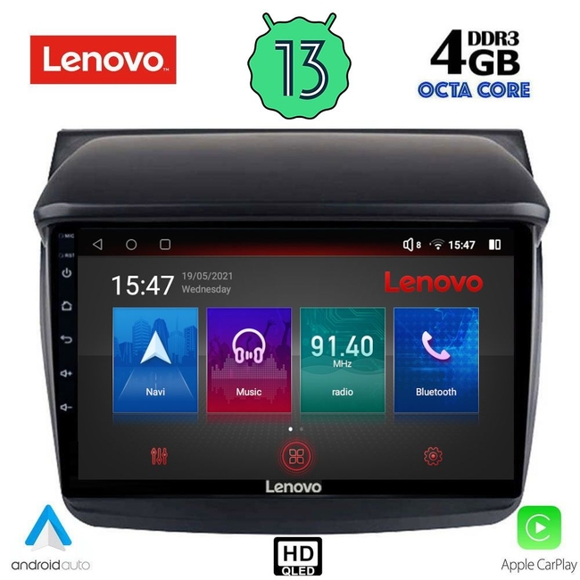 LENOVO SSX 9436_CPA (9inc) MULTIMEDIA TABLET for MITSUBISHI L200 mod. 2006-2015