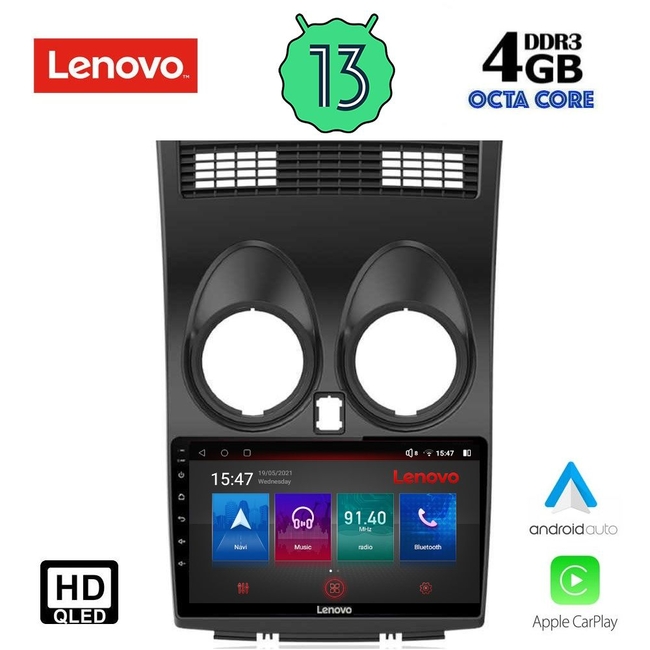 LENOVO SSX 9466_CPA (9inc) MULTIMEDIA TABLET for NISSAN QASHQAI mod. 2007-2014