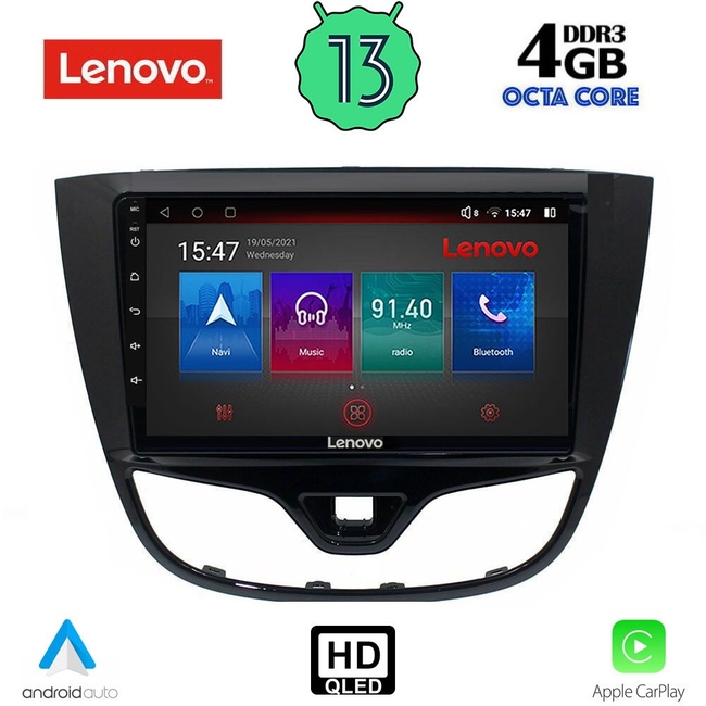 LENOVO SSX 9489_CPA (10inc) MULTIMEDIA TABLET for OPEL KARL mod. 2014-2019