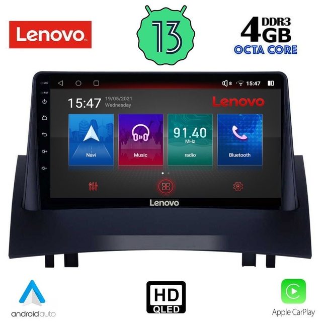 LENOVO SSX 9555_CPA (9inc) MULTIMEDIA TABLET for RENAULT MEGANE 2 mod. 2002-2008