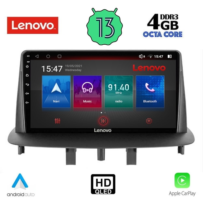 LENOVO SSX 9556_CPA (9inc) MULTIMEDIA TABLET for RENAULT MEGANE 3 mod. 2009-2016