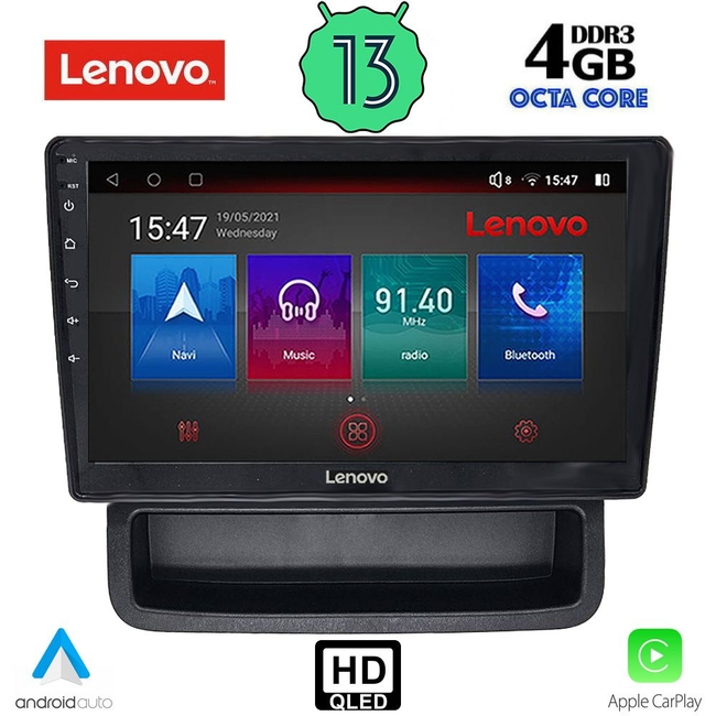 LENOVO SSX 9559_CPA (10inc) MULTIMEDIA TABLET for OPEL VIVARO – RENAULT TRAFIC - NISSAN PRIMASTAR mod. 2004-2015
