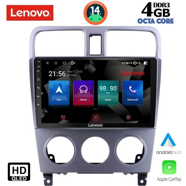 LENOVO SSX 9661_CPA (9inc) MULTIMEDIA TABLET for SUBARU FORESTER  mod. 2002-2008