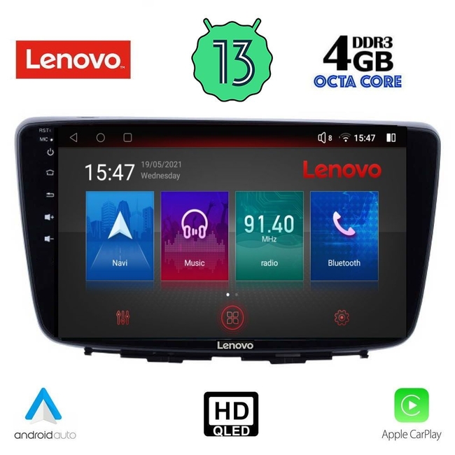 LENOVO SSX 9672_CPA (9inc) MULTIMEDIA TABLET for SUZUKI BALENO mod. 2016-2022