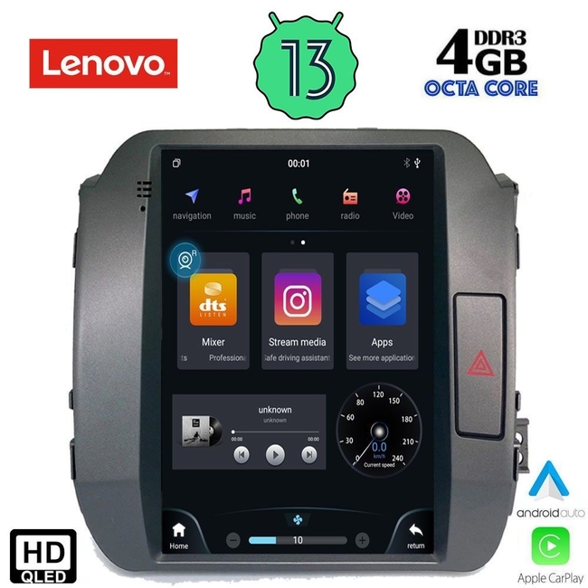 LENOVO SSX 9927_CPA TESLA STYLE  for KIA SPORTAGE mod. 2010-2015