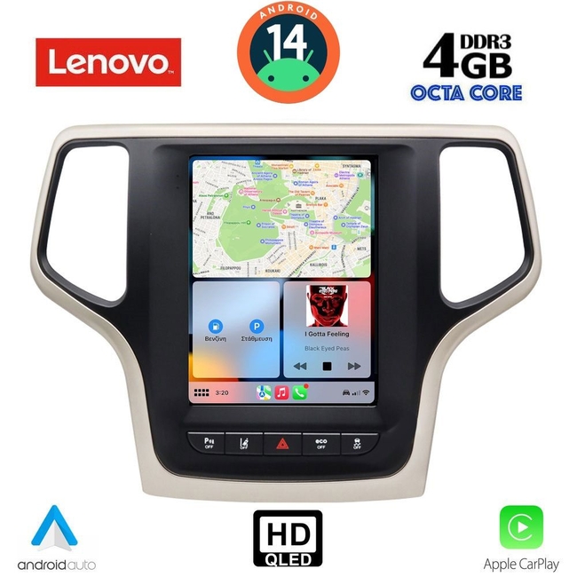 LENOVO SSX 9983_CPA TESLA STYLE for JEEP GRAND CHEROKEE mod. 2014-2019