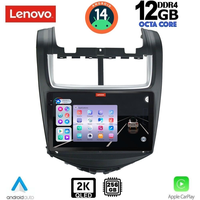 LENOVO SSZ 12075_CPA (9inc) MULTIMEDIA TABLET for CHEVROLET AVEO mod. 2014-2017