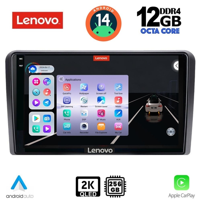 LENOVO SSZ 12087_CPA (10inc) MULTIMEDIA TABLET for CITROEN C5-DS5 mod. 2007-2017 (with ORIGINAL NAVI)
