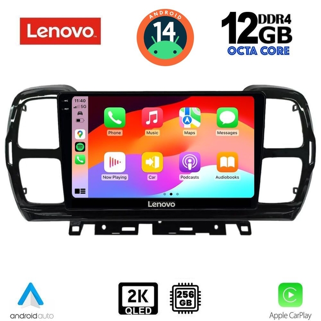 LENOVO SSZ 12088_CPA (9inc) MULTIMEDIA TABLET for CITROEN C5 AIRCROSS mod. 2017-2021