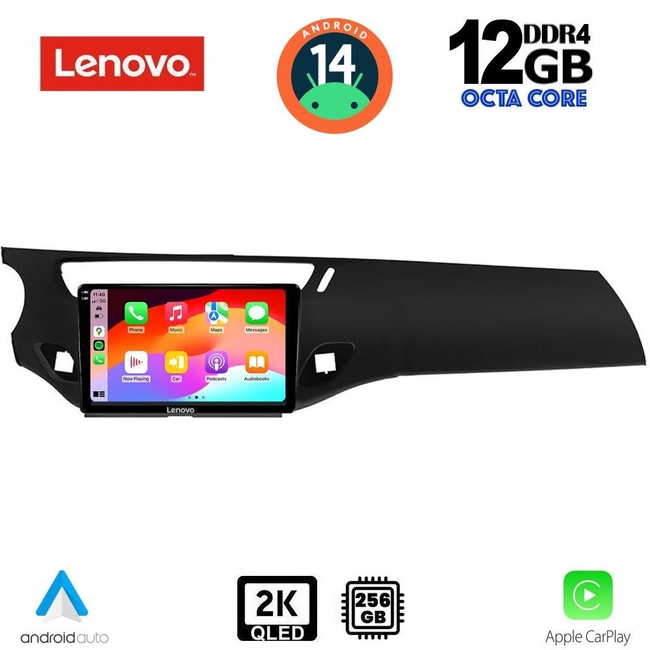 LENOVO SSZ 12092_CPA (9inc) MULTIMEDIA TABLET for CITROEN C3 - DS3 mod. 2009-2016