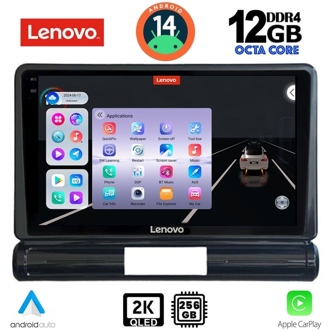 LENOVO SSZ 12093L_CPA (9inc) MULTIMEDIA TABLET for CITROEN C3 - DS3 mod. 2016&gt; Low Version