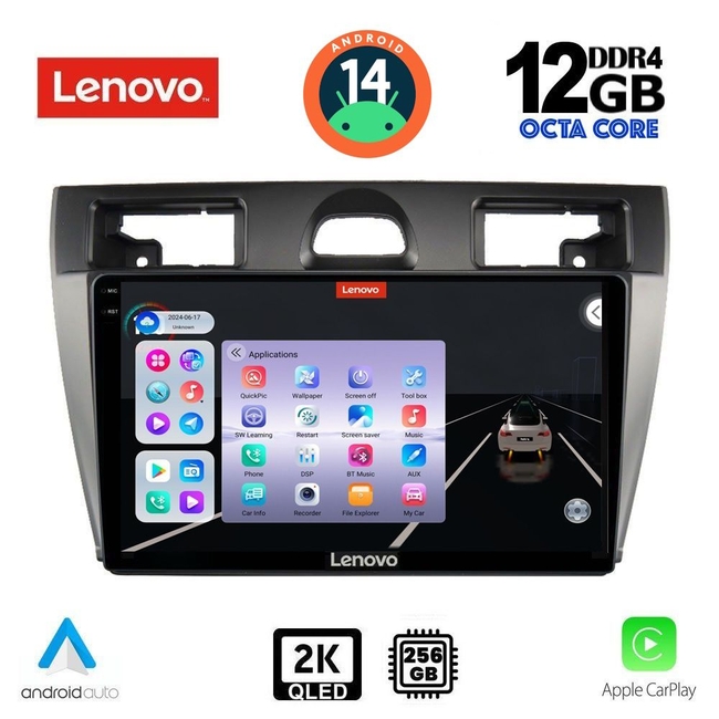 LENOVO SSZ 12153_CPA (9inc) MULTIMEDIA TABLET for FORD FIESTA mod. 2005-2008