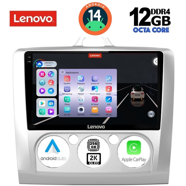 LENOVO SSZ 12156_CPA A/C (9inc) MULTIMEDIA TABLET for FORD FOCUS mod. 2005-2012