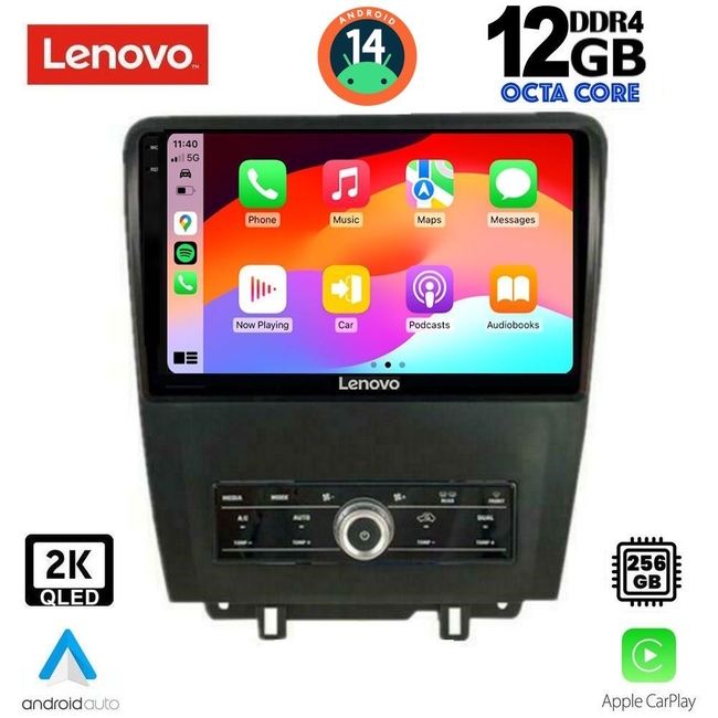 LENOVO SSZ 12165_CPA (9inc) MULTIMEDIA TABLET for FORD MUSTANG mod. 2010-2015