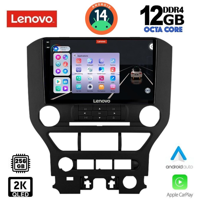 LENOVO SSZ 12166_CPA (9inc) MULTIMEDIA TABLET for FORD MUSTANG mod. 2015-2020