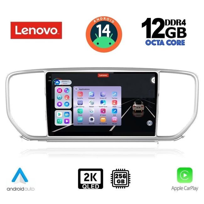 LENOVO SSZ 12327_CPA (9inc) MULTIMEDIA TABLET for KIA SPORTAGE mod. 2018&gt;