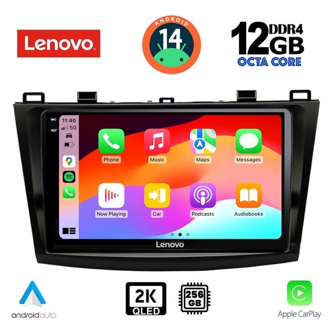 LENOVO SSZ 12366_CPA (9inc) MULTIMEDIA TABLET for MAZDA 3 mod. 2009-2014